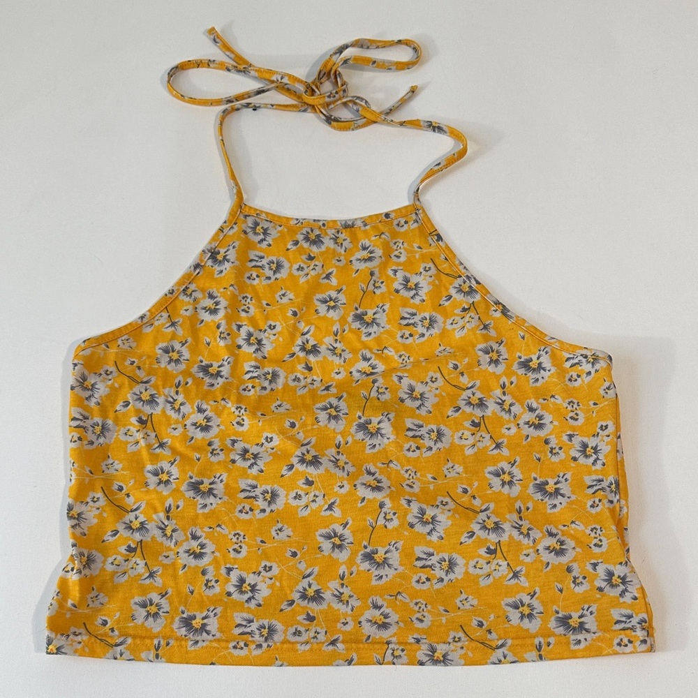 WOMENS SHEIN FLORAL TOP